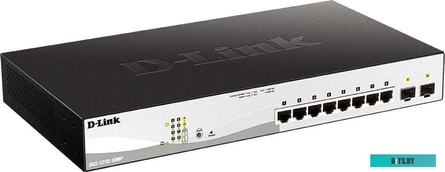 Коммутатор D-Link DGS-1210-10MP/F3A