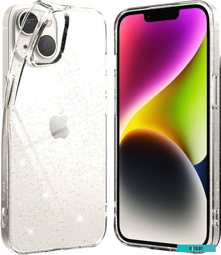 Чехол Ringke Air для iPhone 14 Plus Glitter Clear