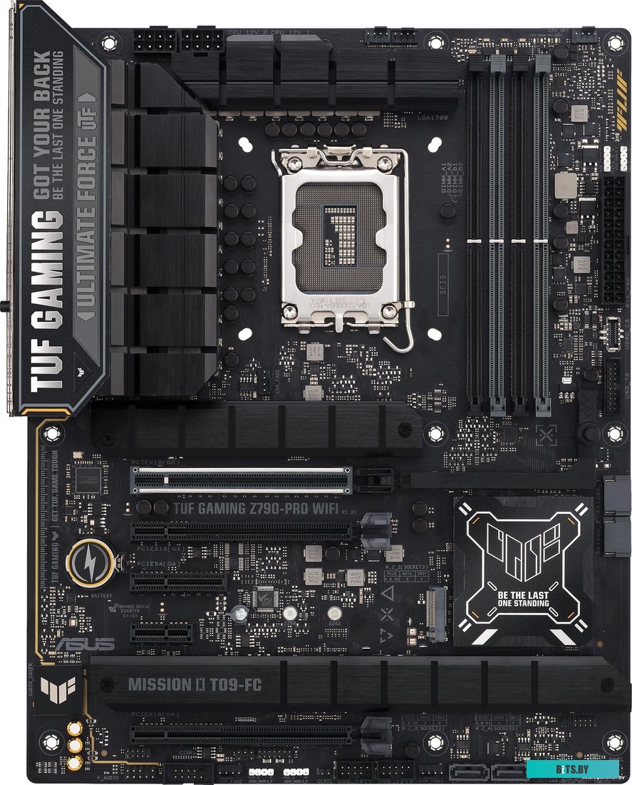 Материнская плата Asus TUF GAMING Z790-PRO WIFI Soc-1700 Intel Z790 4xDDR5 ATX AC`97 8ch(7.1) 2.5Gg RAID+HDMI+DP