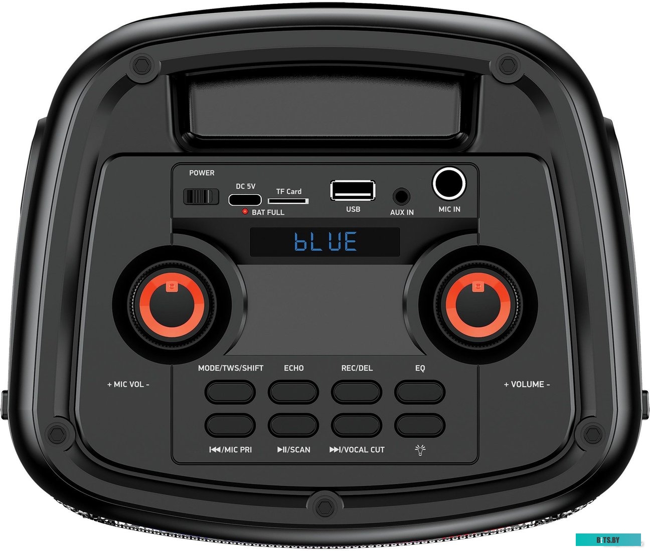 Колонки BBK BTA4020 2.0 черный 20Вт портативные