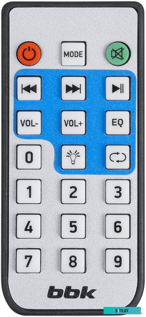 Колонки BBK BTA4020 2.0 черный 20Вт портативные