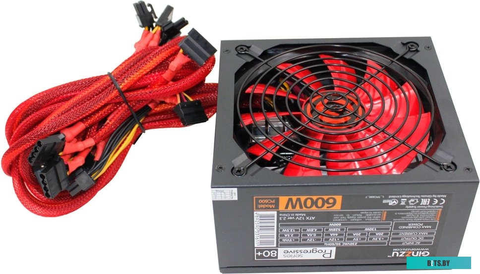 Блок питания Ginzzu PC600