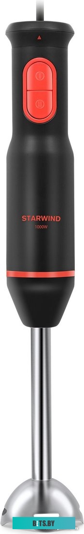 SBP2300B Блендер погружной Starwind SBP2300b 1000Вт красный/черный
