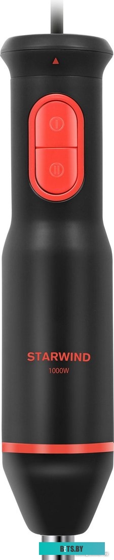 SBP2300B Блендер погружной Starwind SBP2300b 1000Вт красный/черный
