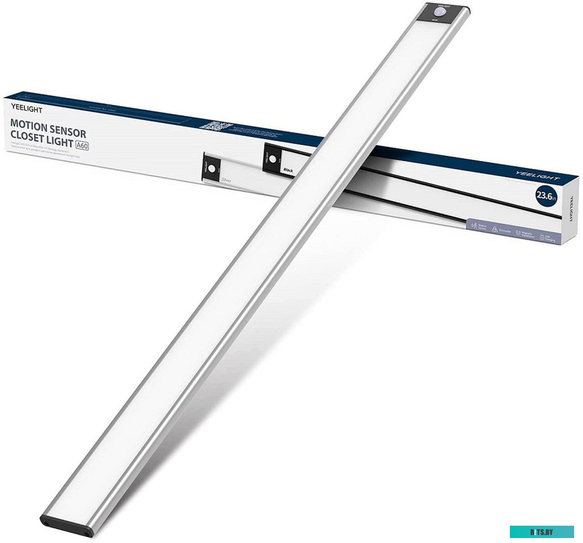 YLBGD-0046-S Беспроводной светильник с датчиком движения  Yeelight Motion Sensor Closet Light A60 4000K Sliver 