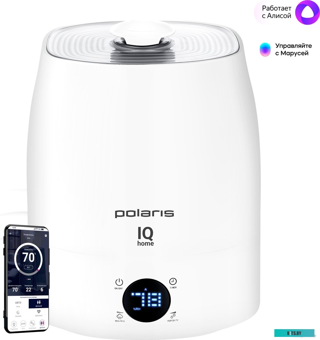 Polaris PUH 4040 Wifi IQ Home (белый)