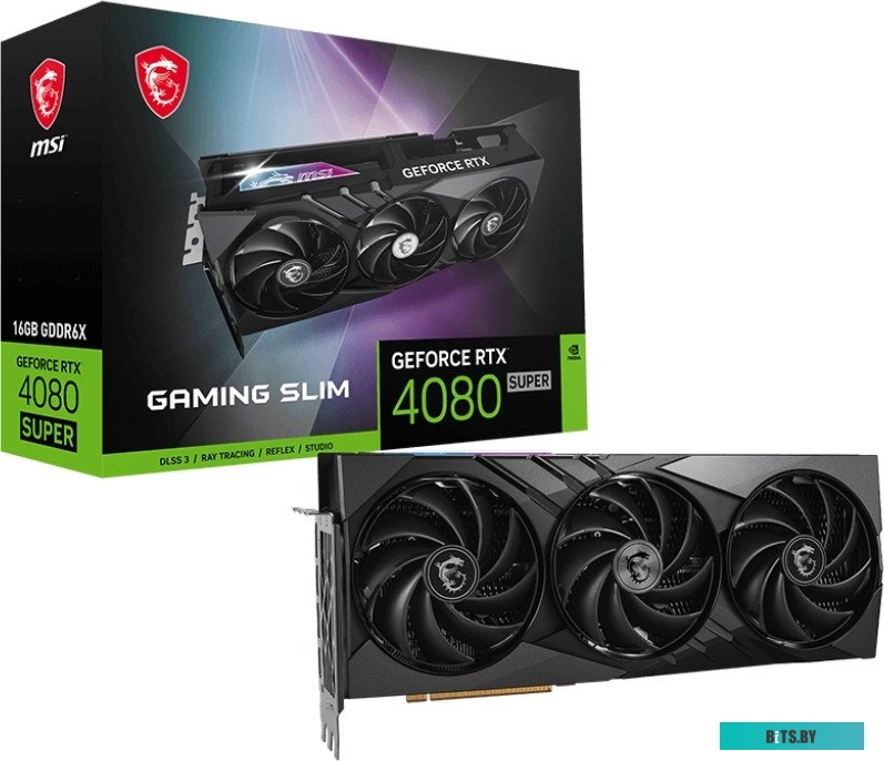 Видеокарта MSI RTX 4080 SUPER 16G GAMING X SLIM 602-V511-70S