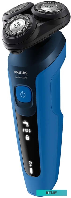 S5466/17 Бритва роторная Philips S5466/17 реж.эл.:3 питан.:аккум. синий/черный