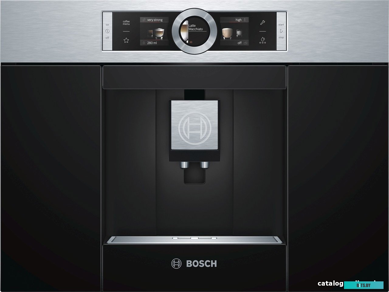 CTL636ES1 Кофемашина Bosch Serie 8 CTL636ES1 черный/серебристый