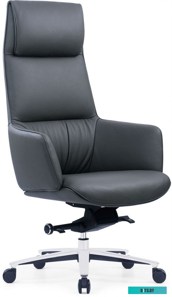 CS-LBK-MILANO Кресло руководителя Cactus CS-LBK-MILANO кожа с подголов. крестов. алюминий