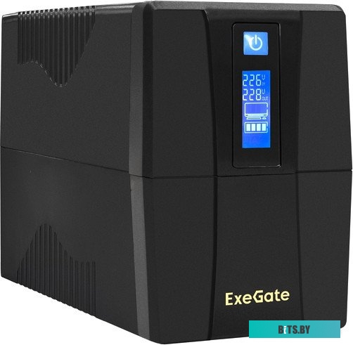 ИБП ExeGate Power Smart ULB-1000.LCD.AVR.4C13.RJ.USB EX292790RUS