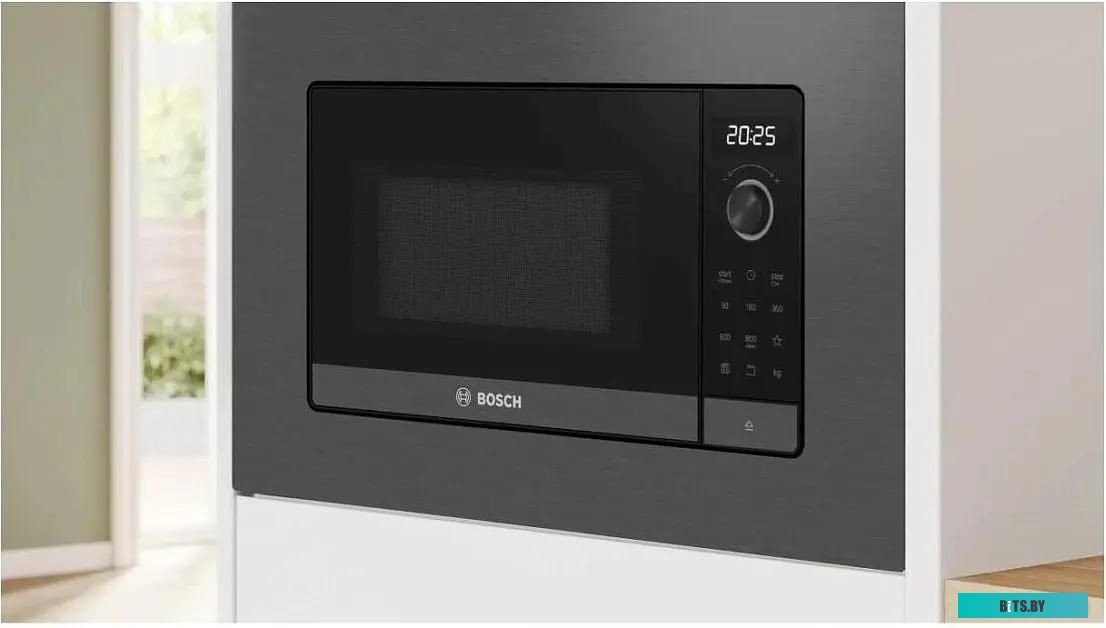 BEL623MD3 Микроволновая печь Bosch BEL623MD3 20л. 800Вт серый/черный (встраиваемая)