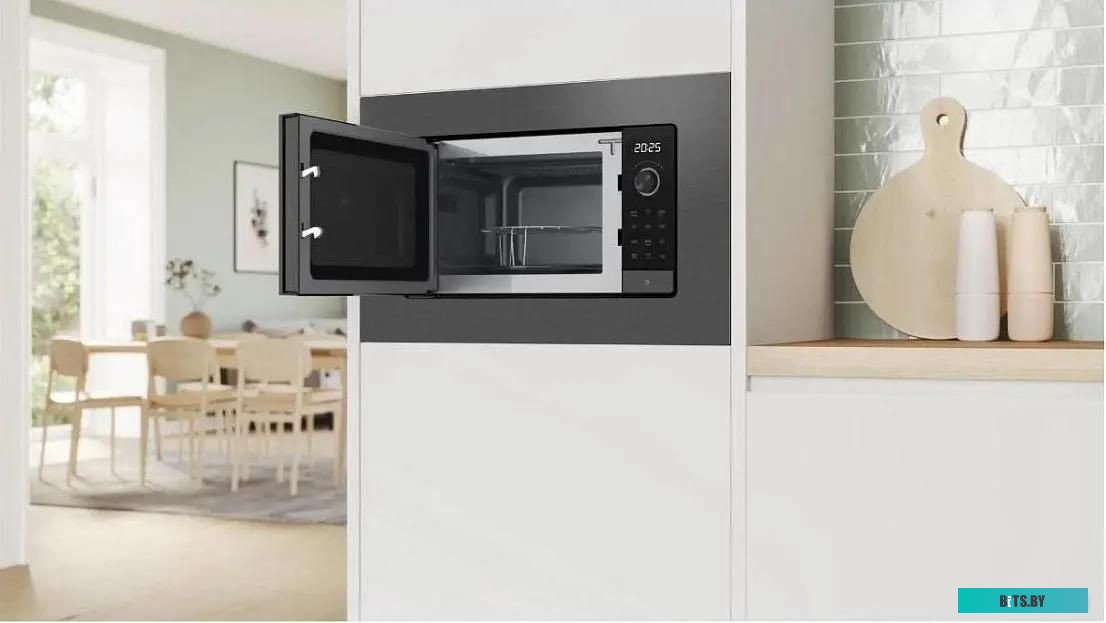 BEL623MD3 Микроволновая печь Bosch BEL623MD3 20л. 800Вт серый/черный (встраиваемая)