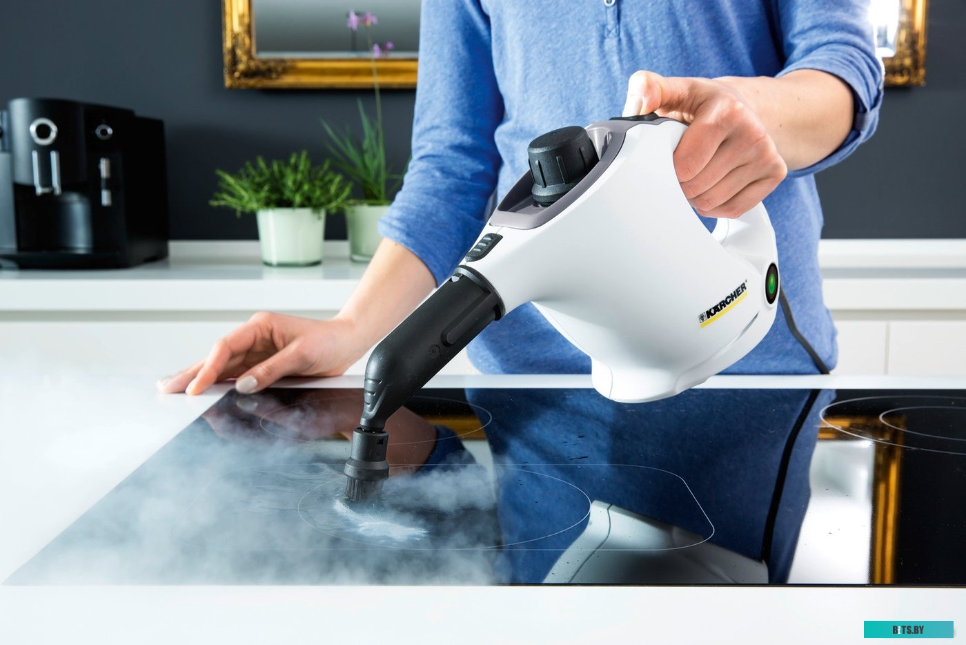 1.516-400.0 Пароочиститель ручной Karcher EasyFix SC 1 1200Вт белый