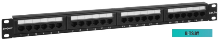 Патч-панель Hyperline PP3-19-24-8P8C-C5E-110D 24xRJ45 кат.5e