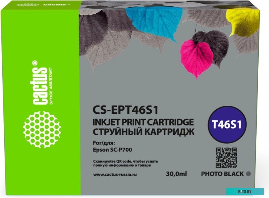 Картридж струйный Cactus CS-EPT46S4 T46S4 182685
