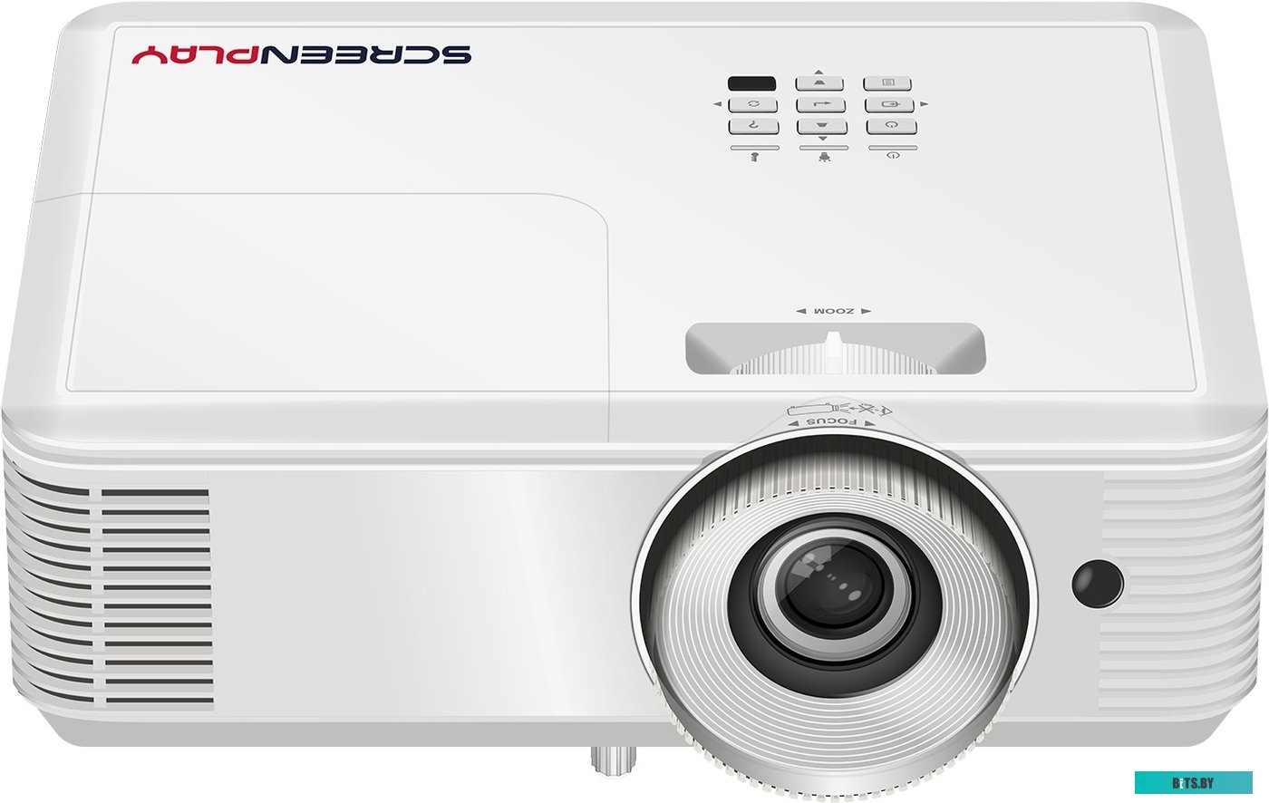 SP122 Проектор ScreenPlay INFOCUS [SP122] DLP, SVGA, 4000 lm, 30 000:1, 1.94~2.16:1, HDMI 1.4, VGA in, S-Video, 3.5mm in/out, USB-A, лампа 15 000ч.(EC