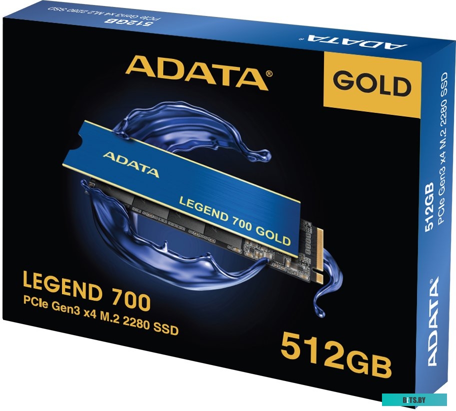 Накопитель SSD ADATA Legend 700 Gold 512GB SLEG-700G-512GCS-SH7