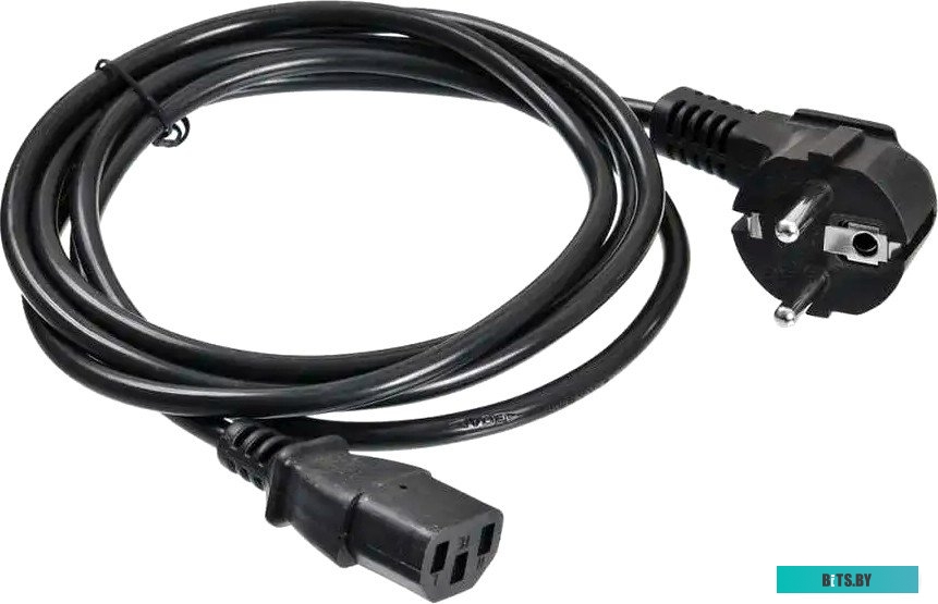 Кабель Buro BU-PCAB-1.8-16A IEC C13 Евровилка 1.8м