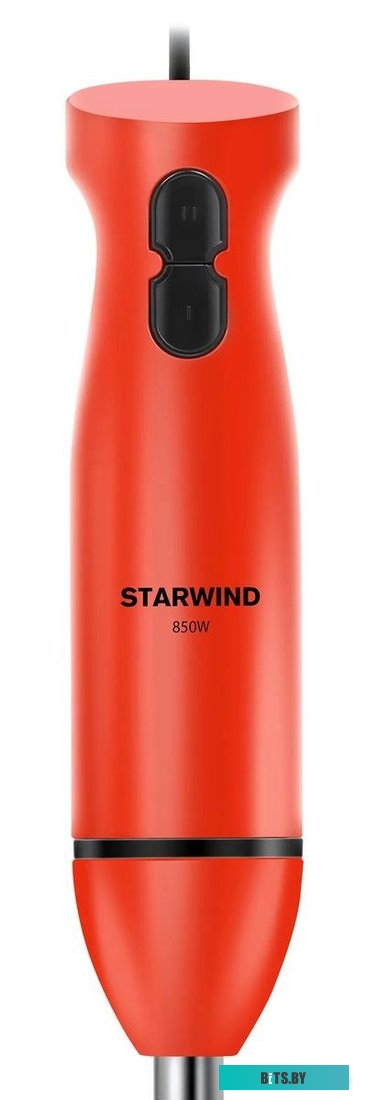 SBP2201 Блендер погружной Starwind SBP2201 850Вт красный/черный
