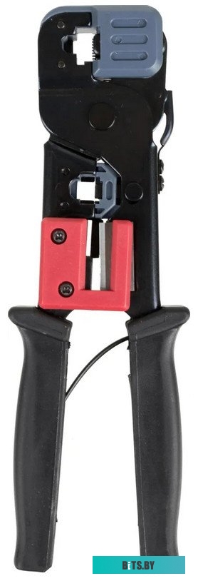 TM1-B10V Инструмент обжимной ITK TM1-B10V для RJ-45/RJ-12/RJ-11 (упак:1шт) черный