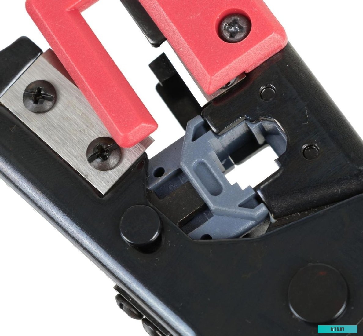 TM1-B10V Инструмент обжимной ITK TM1-B10V для RJ-45/RJ-12/RJ-11 (упак:1шт) черный