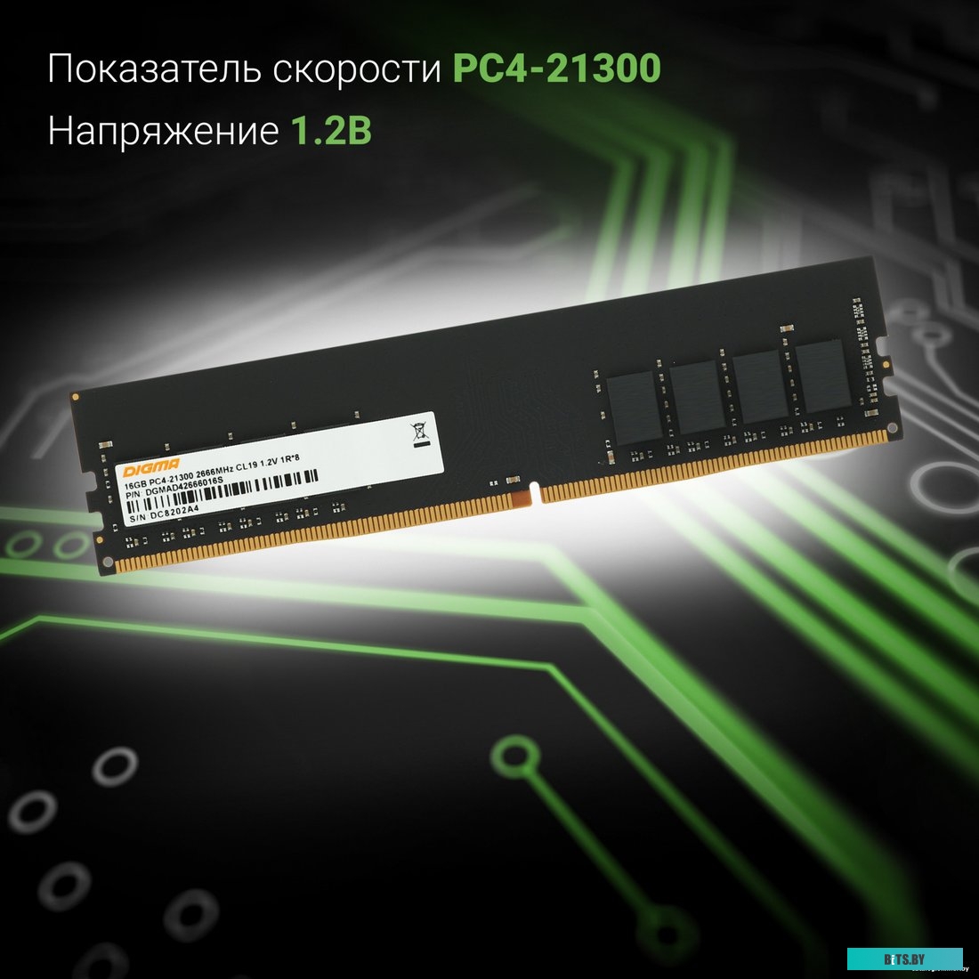 Оперативная память Digma DGMAD42666016S 1784388.