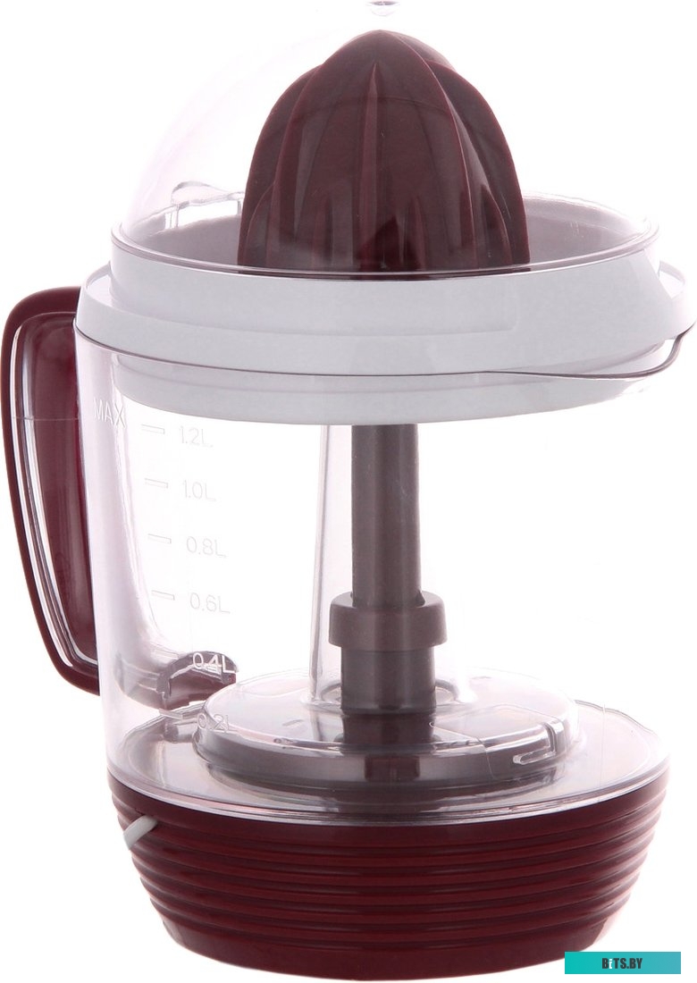 JE50C08 Соковыжималка цитрусовая Scarlett SC-JE50C08 25Вт рез.сок.:1200мл. красный/белый