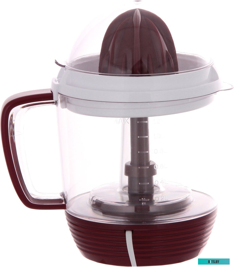 JE50C08 Соковыжималка цитрусовая Scarlett SC-JE50C08 25Вт рез.сок.:1200мл. красный/белый