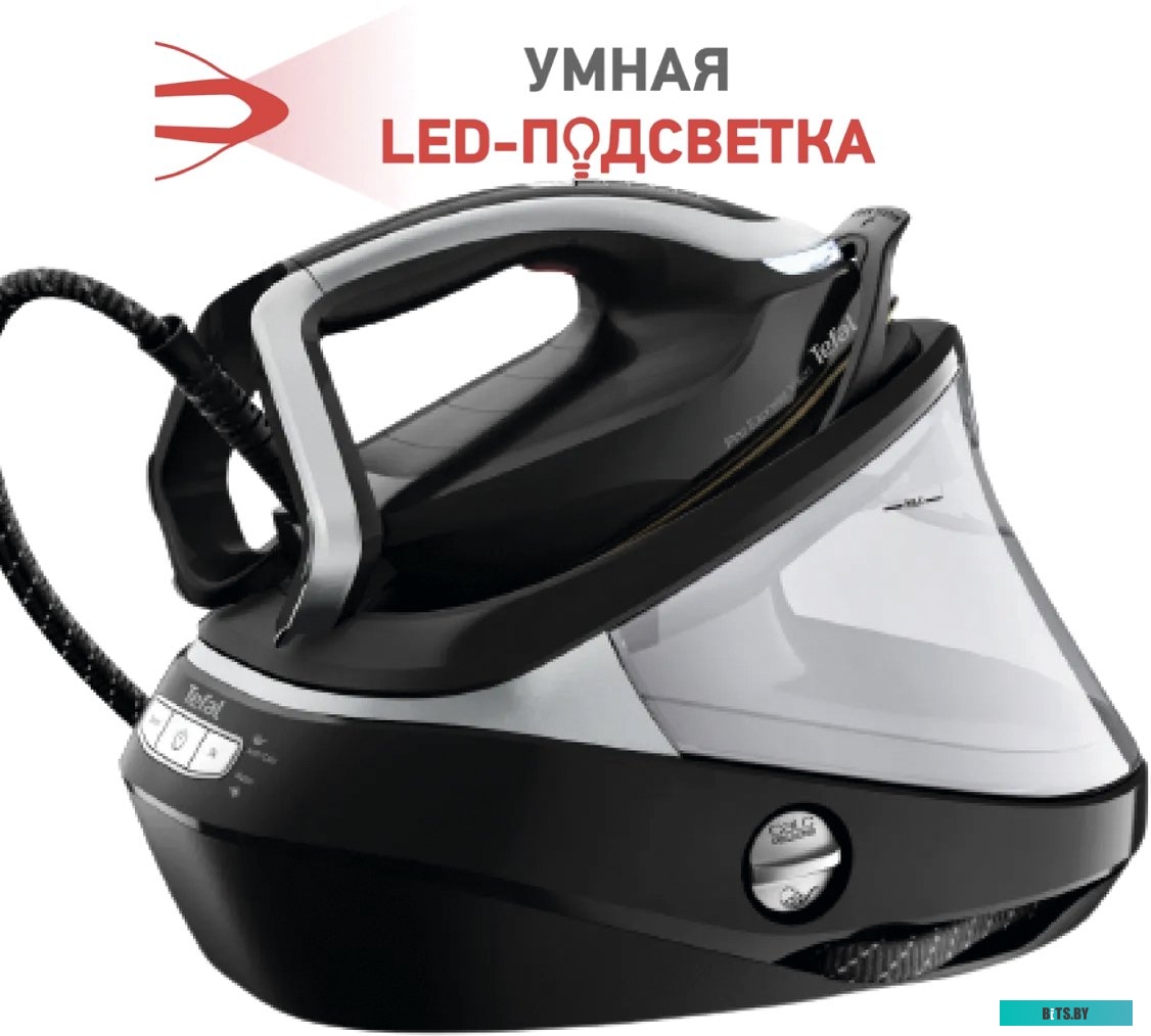 GV9821E0 Парогенератор Tefal GV9821E0 3000Вт черный/серый