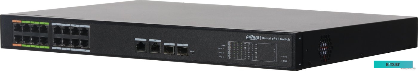 Коммутатор Dahua DH-LR2218-16ET-240