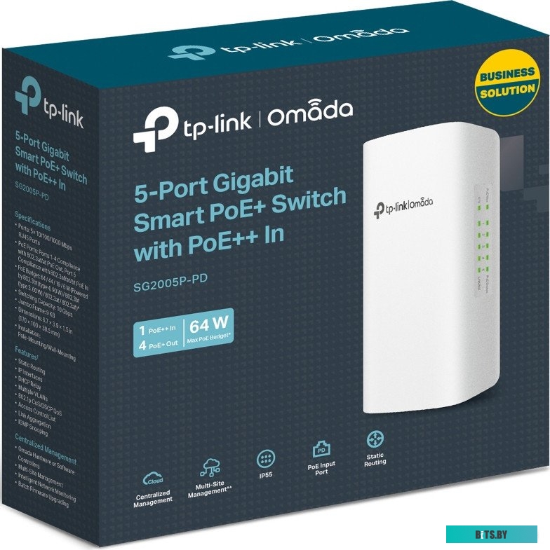 Настраиваемый коммутатор TP-Link SG2005P-PD V1