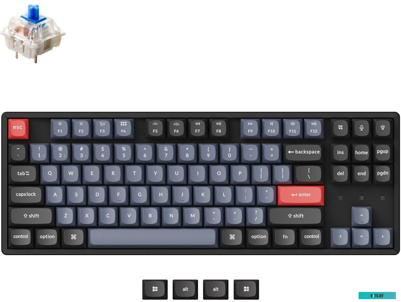 Механическая клавиатура Keychron K8 K8-J2