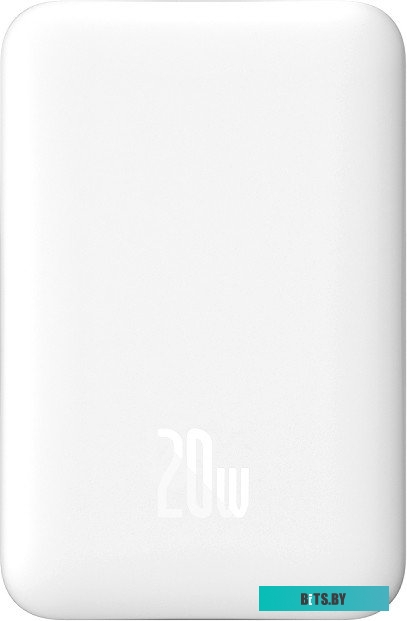 Baseus Magnetic Mini Air Wireless Fast Charge Power Bank 10000mAh 20W Stellar White (P10059001223-00)