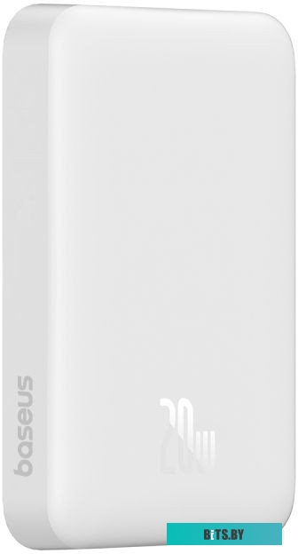 Baseus Magnetic Mini Air Wireless Fast Charge Power Bank 10000mAh 20W Stellar White (P10059001223-00)