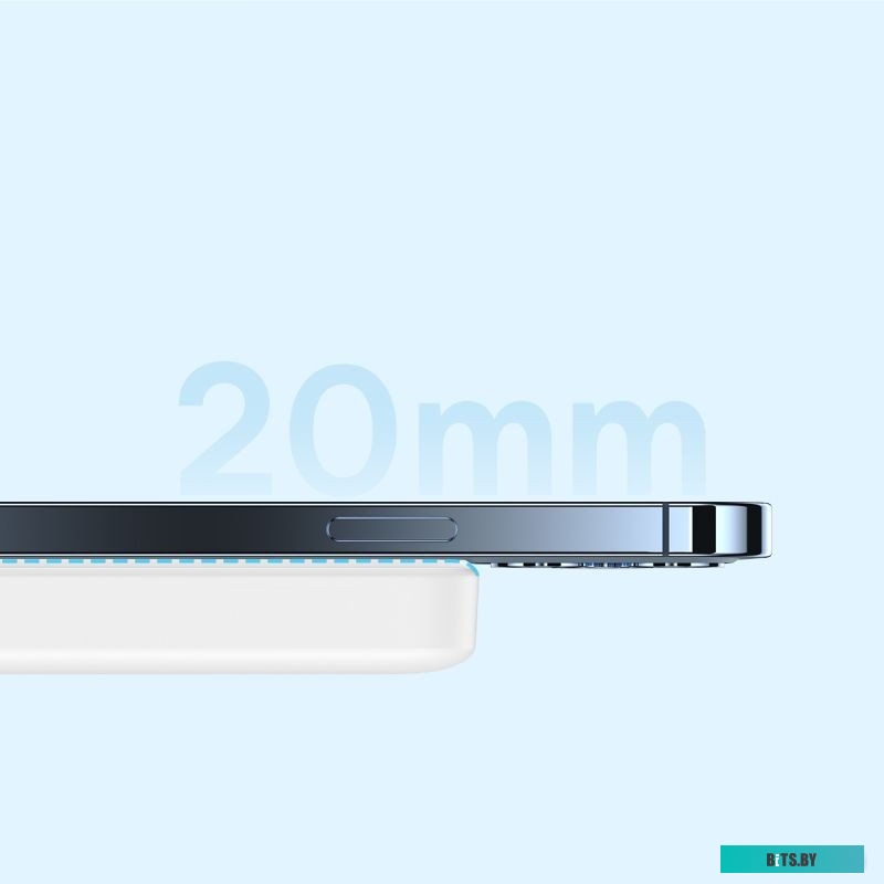Baseus Magnetic Mini Air Wireless Fast Charge Power Bank 10000mAh 20W Stellar White (P10059001223-00)