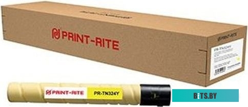 Картридж лазерный Print-Rite TFK909YPRJ PR-TN324Y 1958546.