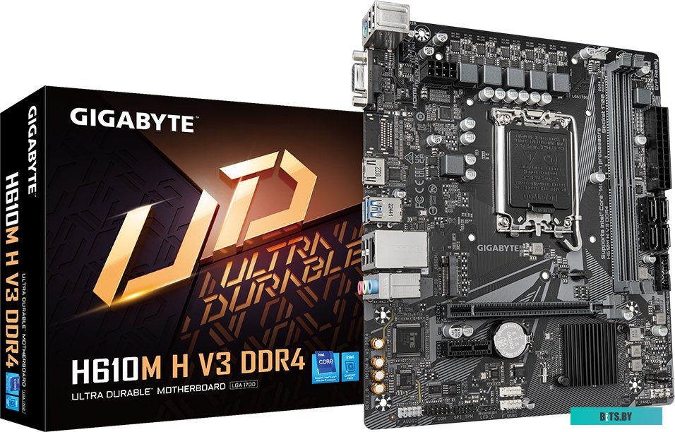 Материнская плата Gigabyte H610M H V3 DDR4 (rev. 1.0)