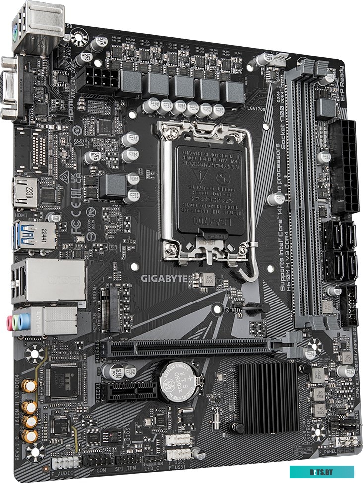 Материнская плата Gigabyte H610M H V3 DDR4 (rev. 1.0)