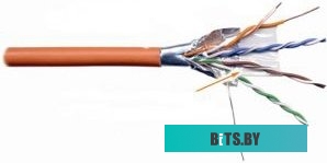 Кабель информационный Lanmaster LAN-5EUTP-PT-LSZH-GN, категория 5E, U/UTP, 4x2x24AWG, LSZH, внутренний, 305м, зеленый