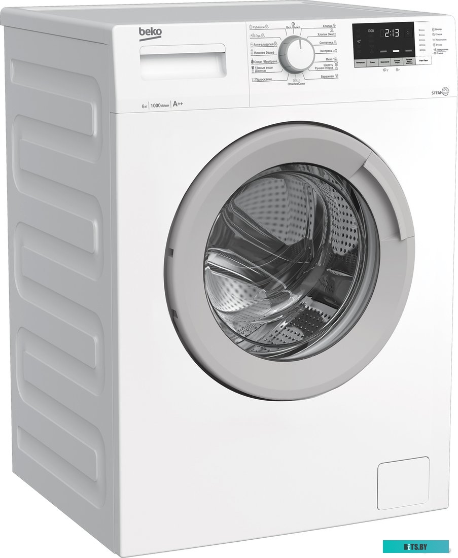 WSDN63512ZSW Стиральная машина Beko WSDN63512ZSW класс: A загр.фронтальная макс.:6кг белый