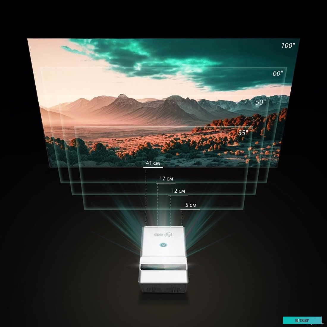 Проектор Cactus CS-PRU.03WT.WUXGA-A