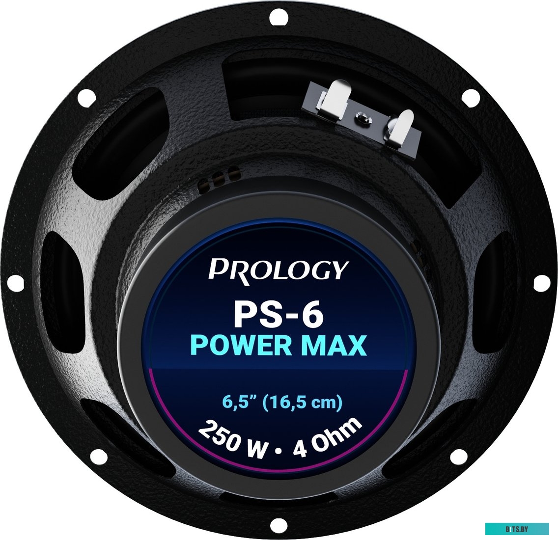 PRPS6 Колонки автомобильные Prology PS-6 250Вт 89дБ 4Ом 16.5см (6 1/2дюйм) (ком.:2кол.) компонентные двухполосные