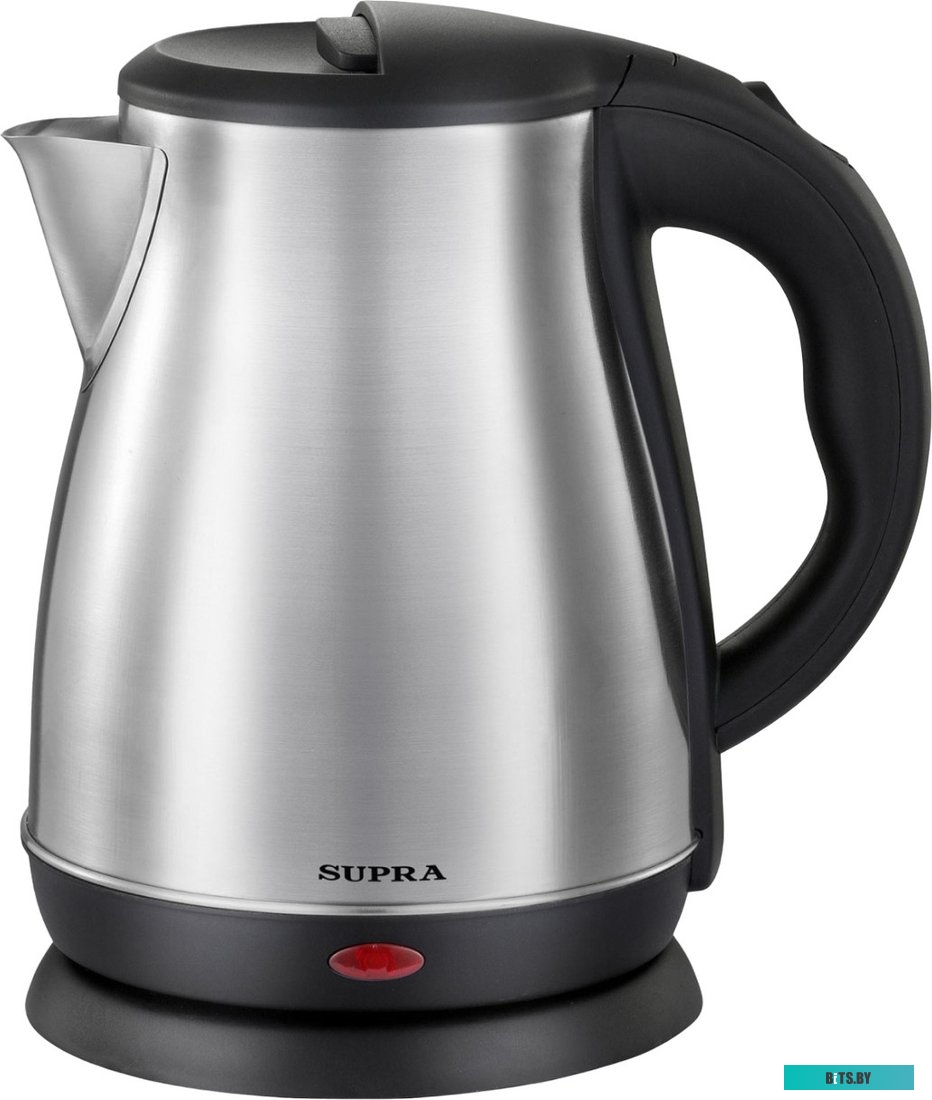 KES-1822 Чайник электрический Supra KES-1822 1.8л. 1500Вт серебристый/черный (корпус: нержавеющая сталь)