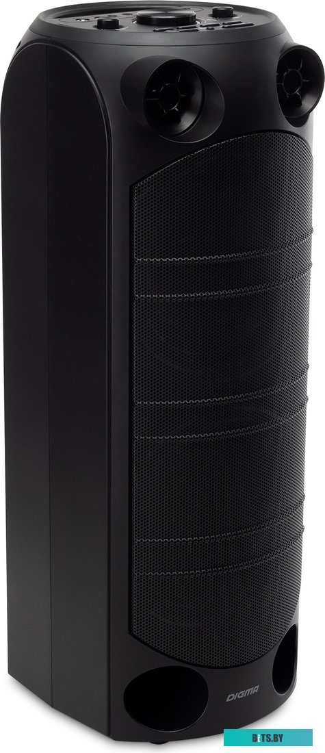 MC1720B Минисистема Digma D-MC1720 черный 80Вт FM USB BT micro SD