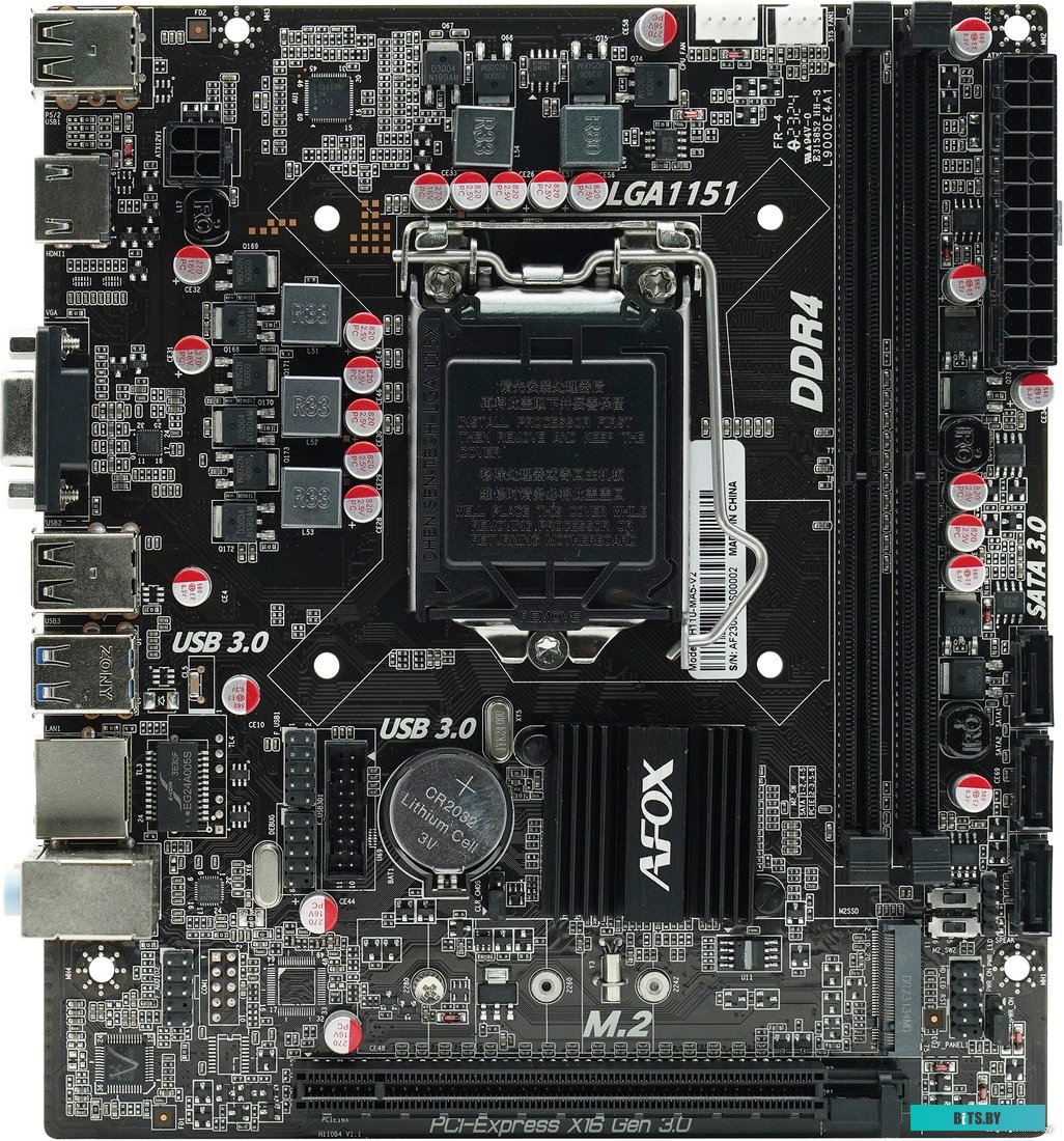 Материнская плата AFOX IH110D4-MA5-V2