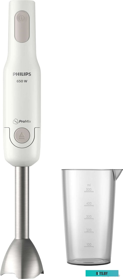 HR2534/00 Блендер погружной Philips HR2534/00 650Вт белый/нержавеющая сталь