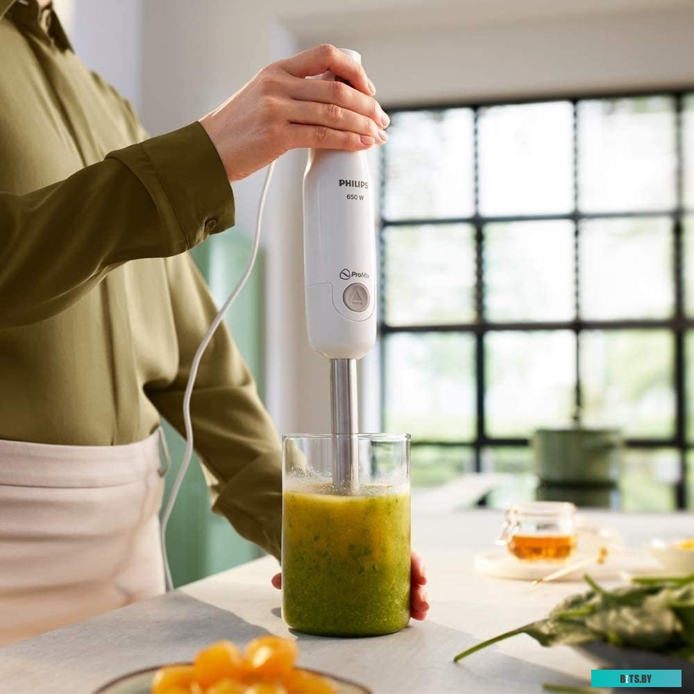 HR2534/00 Блендер погружной Philips HR2534/00 650Вт белый/нержавеющая сталь