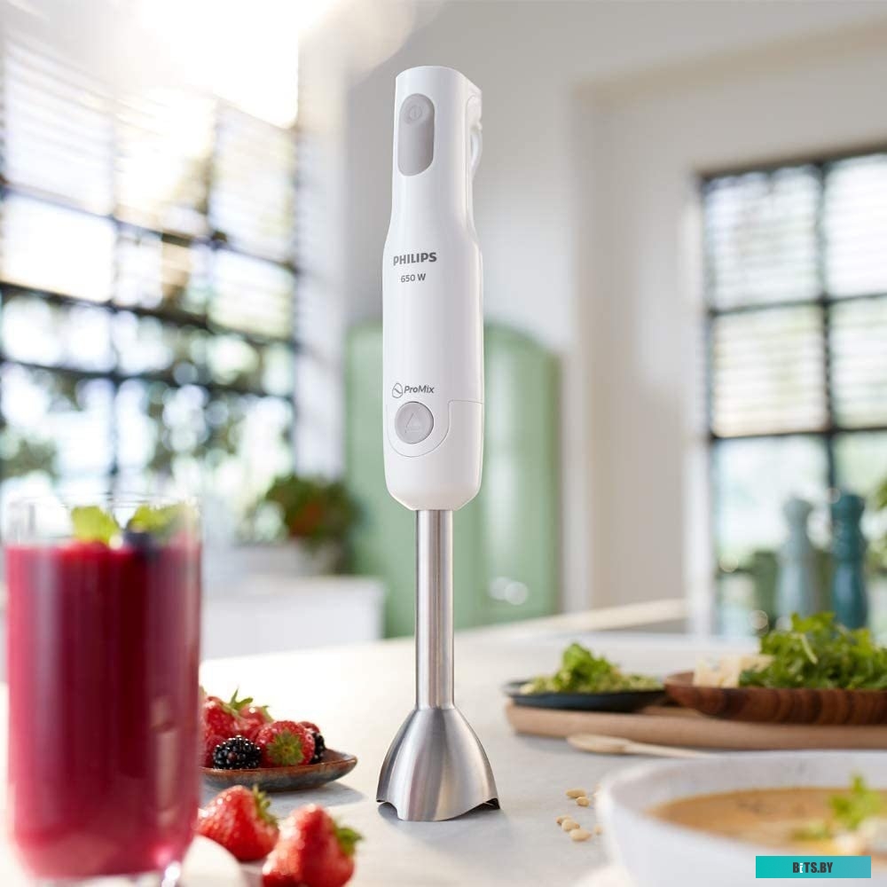 HR2534/00 Блендер погружной Philips HR2534/00 650Вт белый/нержавеющая сталь