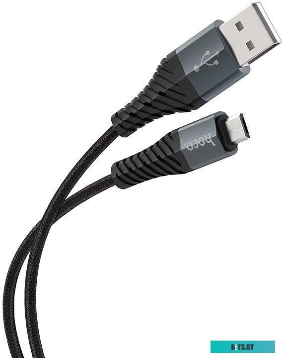 Кабель Hoco X38 microUSB 1 м (черный)
